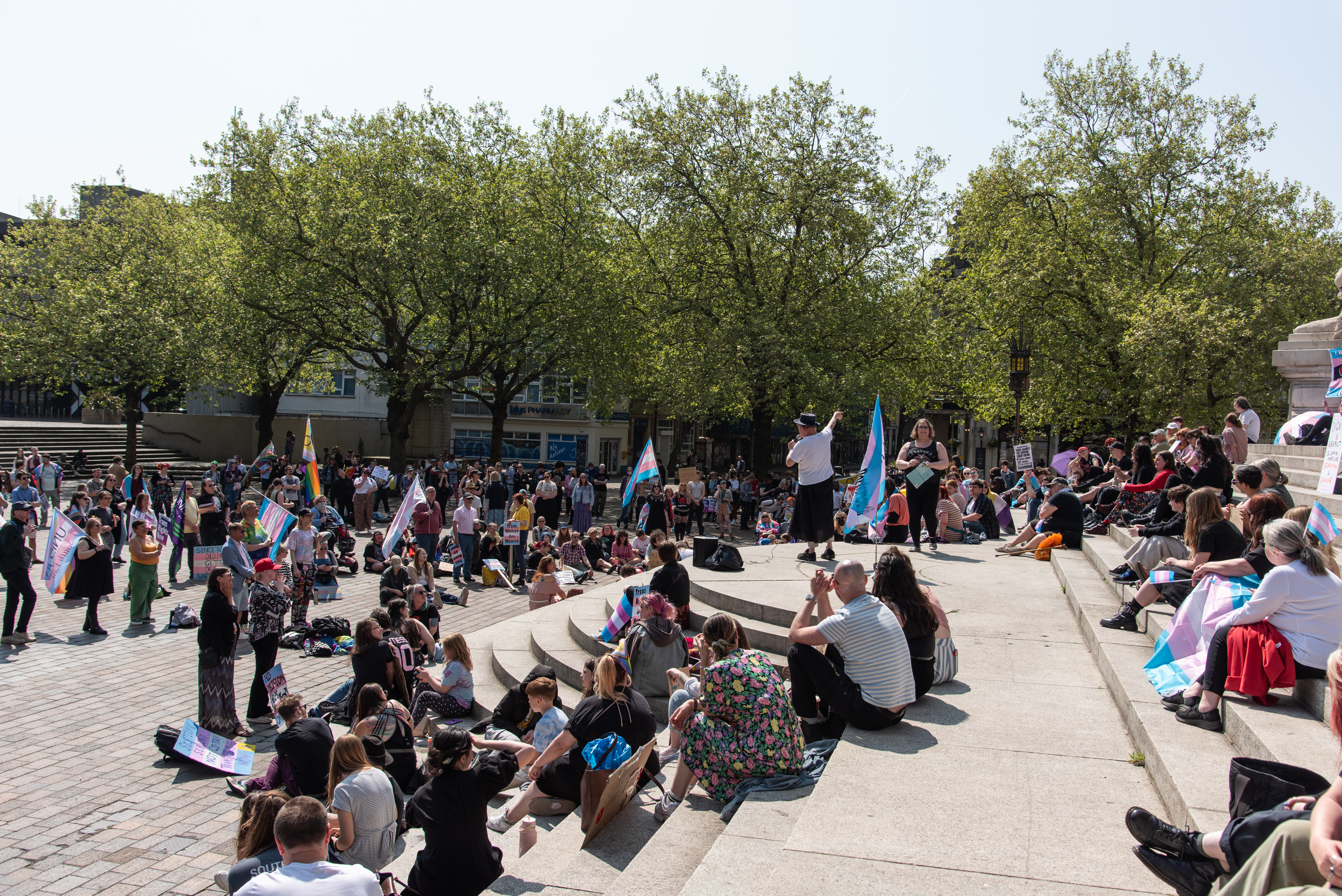 2025-04-27 Protest - Photo by Ivy Burrows